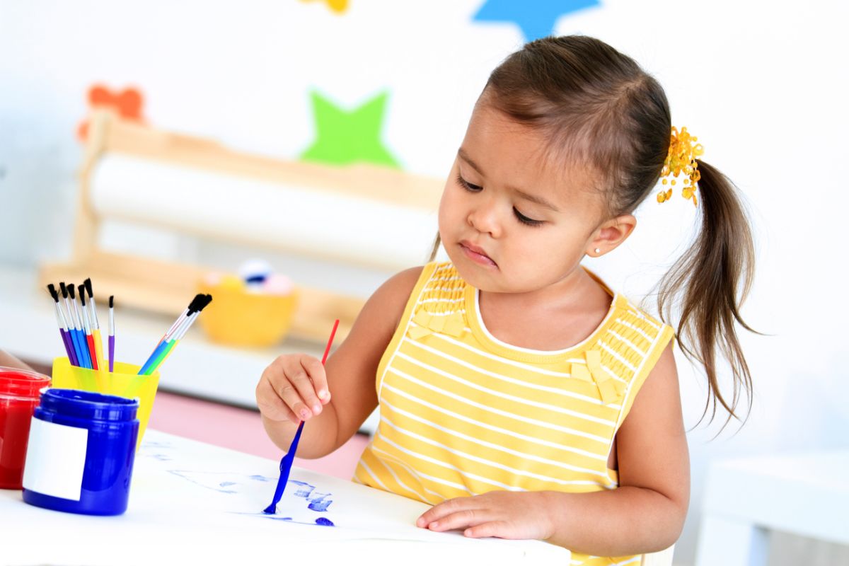 How To Make A Cotton Swab Snowman Painting