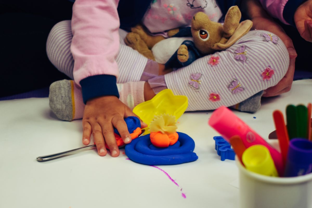 Thanksgiving Pumpkin Pie Play Dough