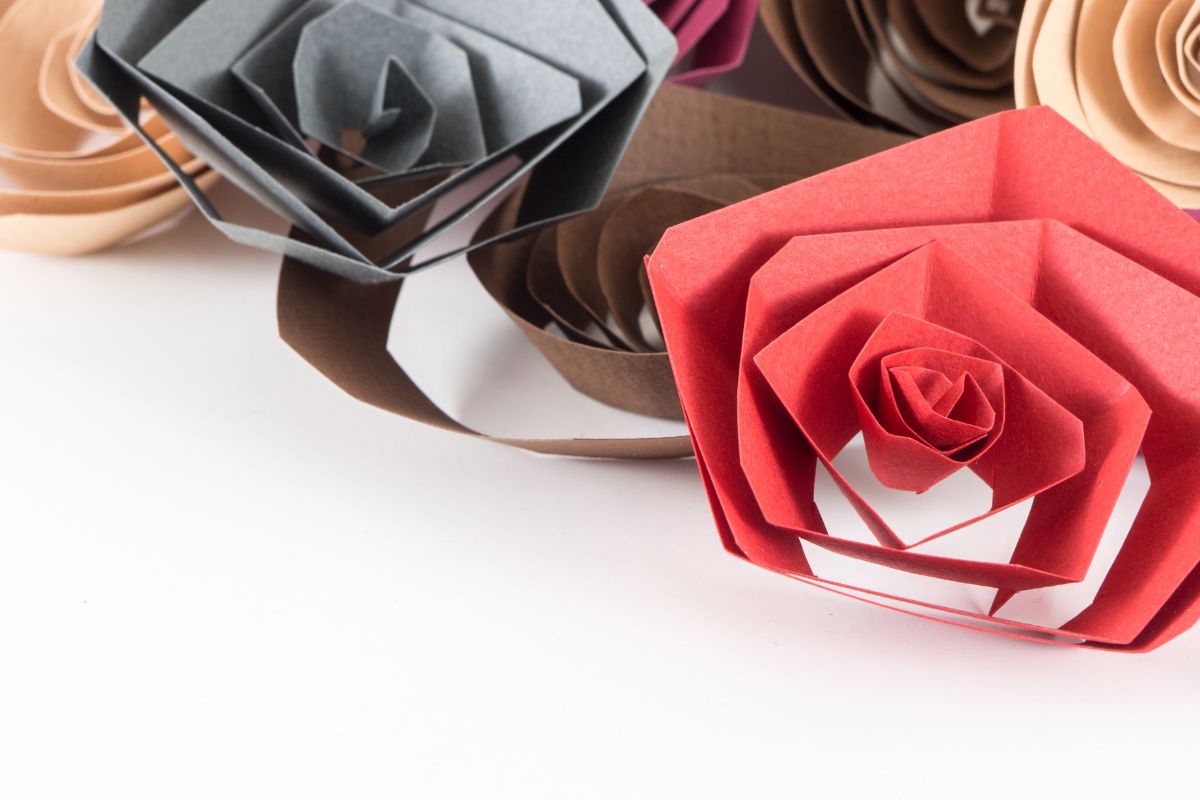 How To Make Big Paper Roses Step-By-Step