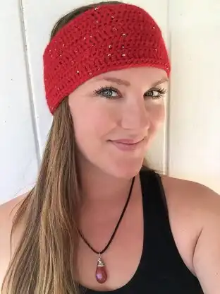 Sparkle Motion Crochet Headband Crochet pattern