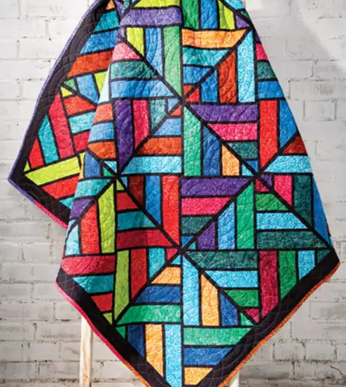 Tessellating Diamonds Quilt Pattern