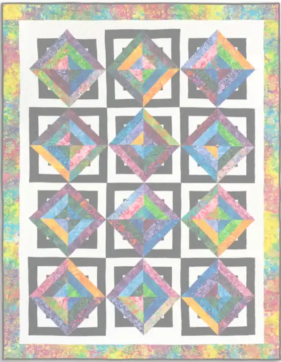 Diamond Pops Quilt Pattern