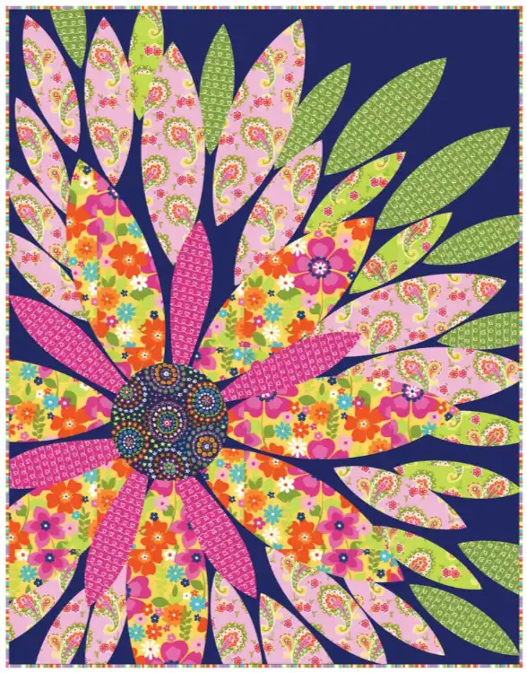 Flowertopia Quilt Pattern