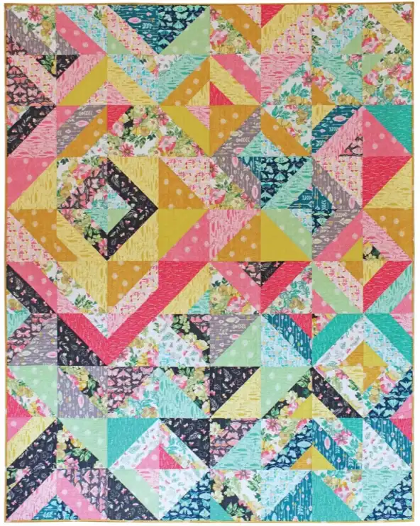 Fabrics Joyful Quilt Pattern
