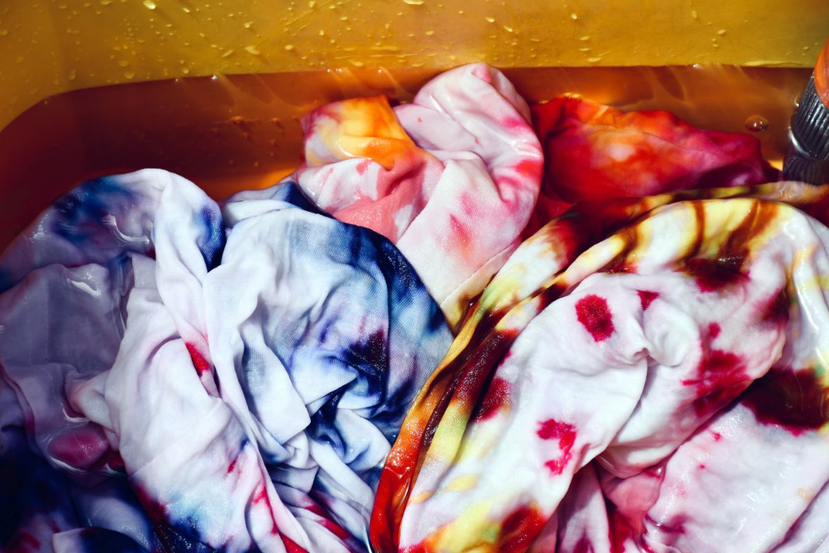 Washing Tie Dye Shirts
