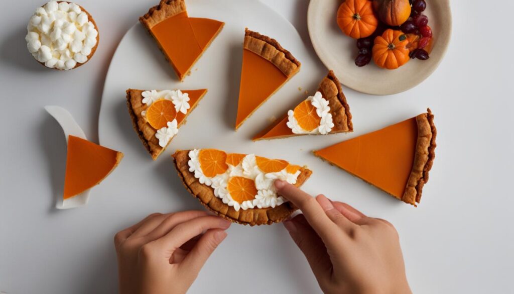 pumpkin pie craft
